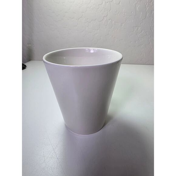 THOMSON POTTERY White Quadro Cup Tea Coffee Mug Set of 4 - Picture 4 of 10